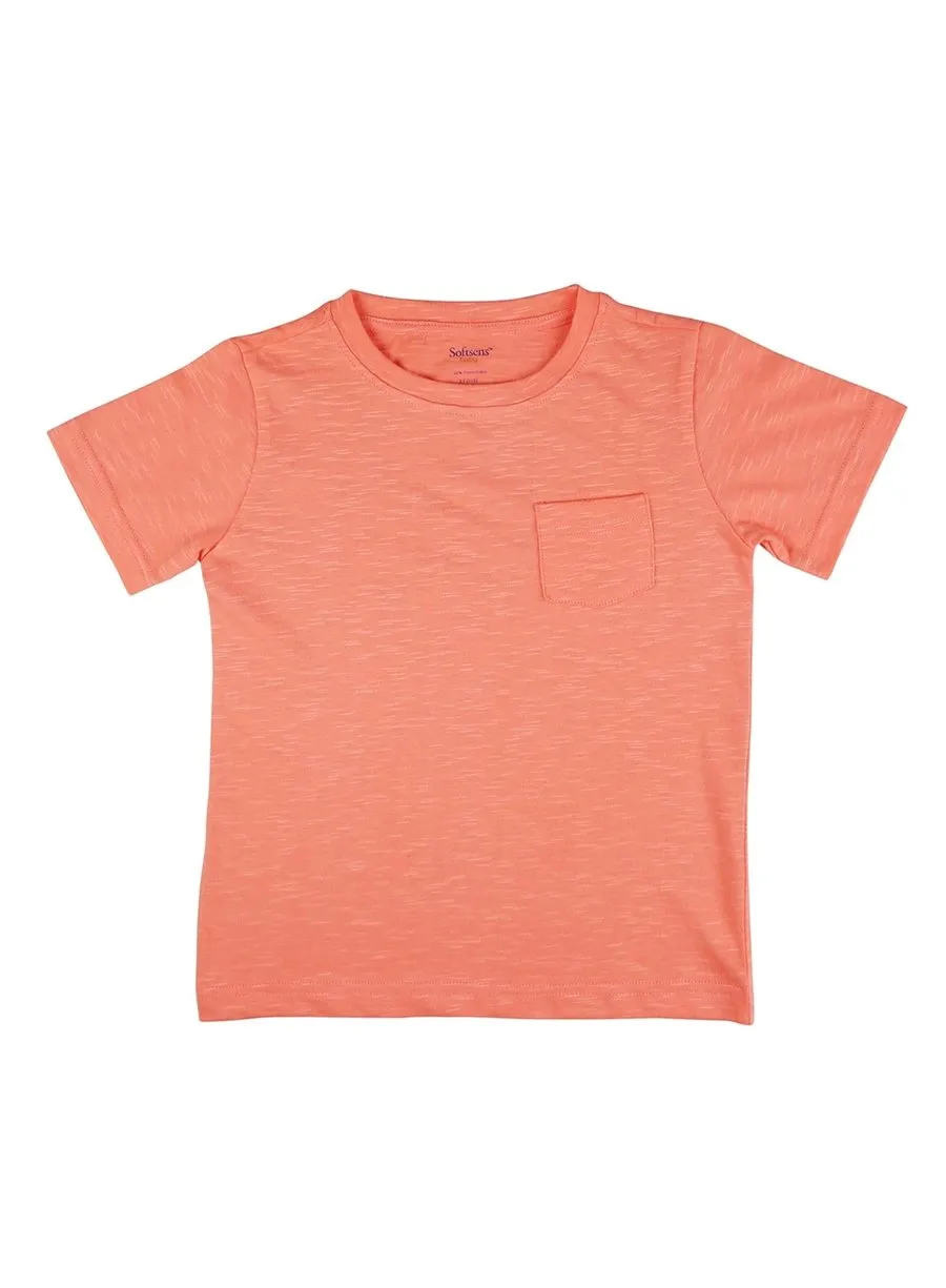 2 Pack Back To Basics Soft Slub Jersey Tees With Pocket