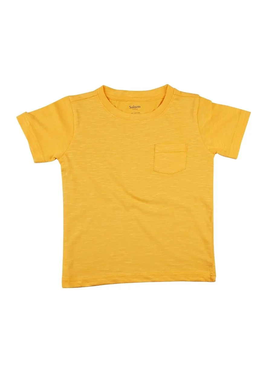 2 Pack Back To Basics Soft Slub Jersey Tees With Pocket