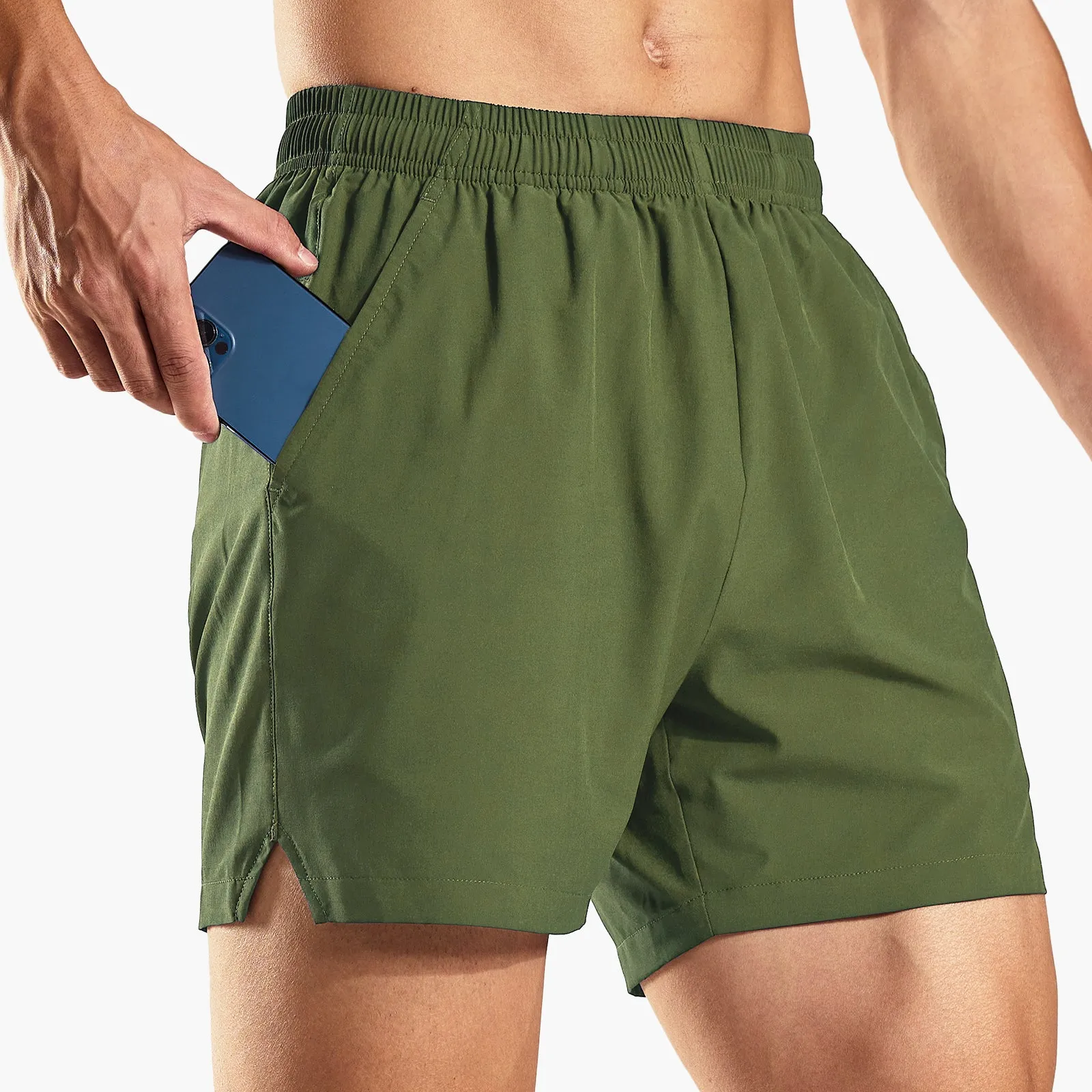 Dry Fit Men's Trail Running Shorts 5 Inch