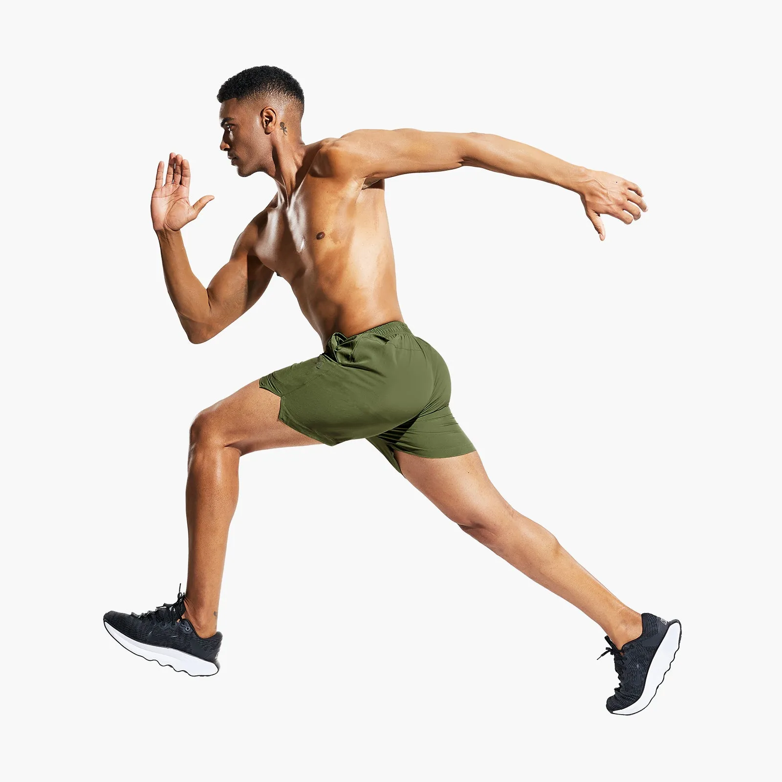 Dry Fit Men's Trail Running Shorts 5 Inch