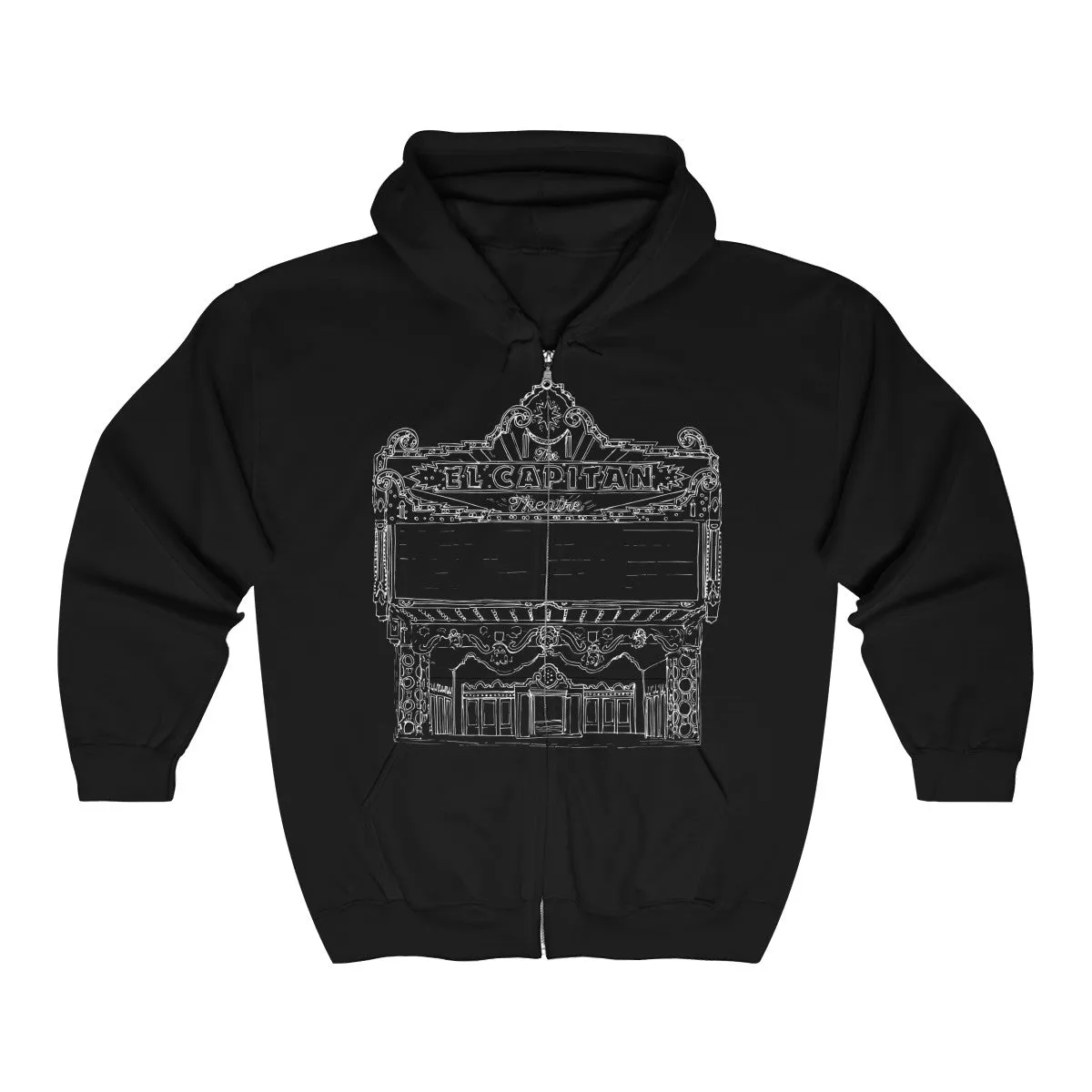 El Capitan Theatre - Unisex Heavy Blend™ Full Zip Hooded Sweatshirt