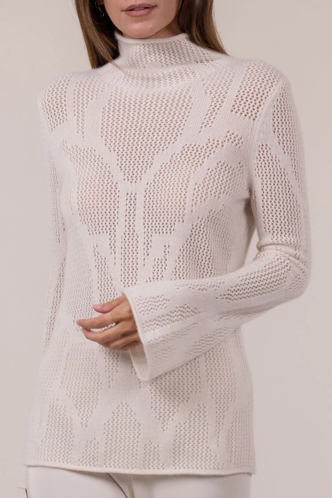 FANCY MESH TOP