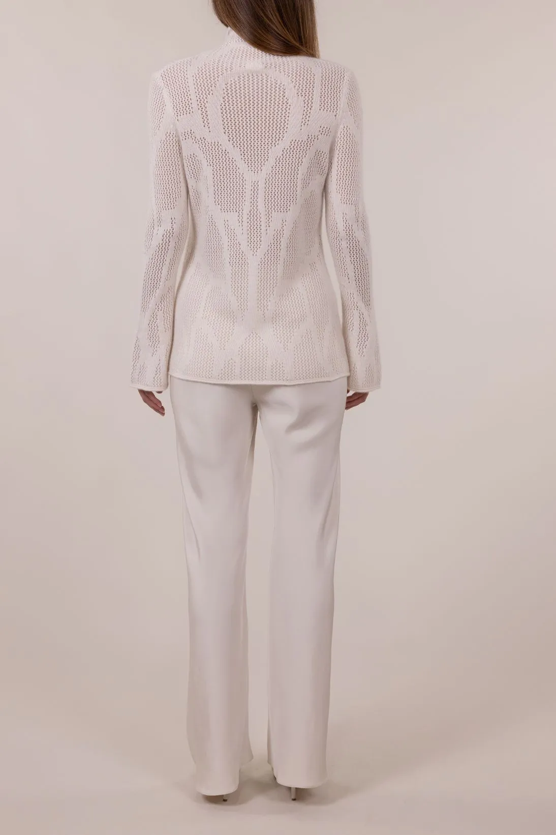 FANCY MESH TOP