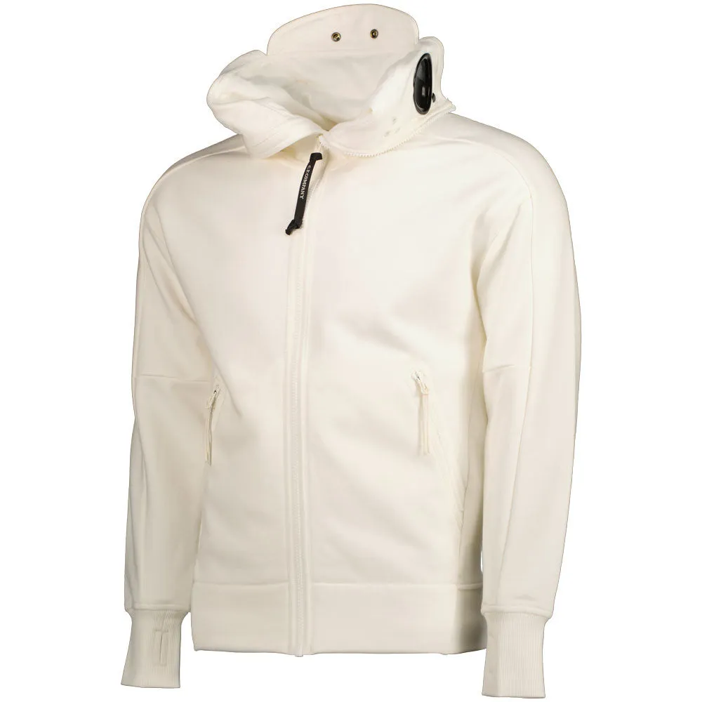 Hooded Explorer Goggle Zip Up Sweatshirt