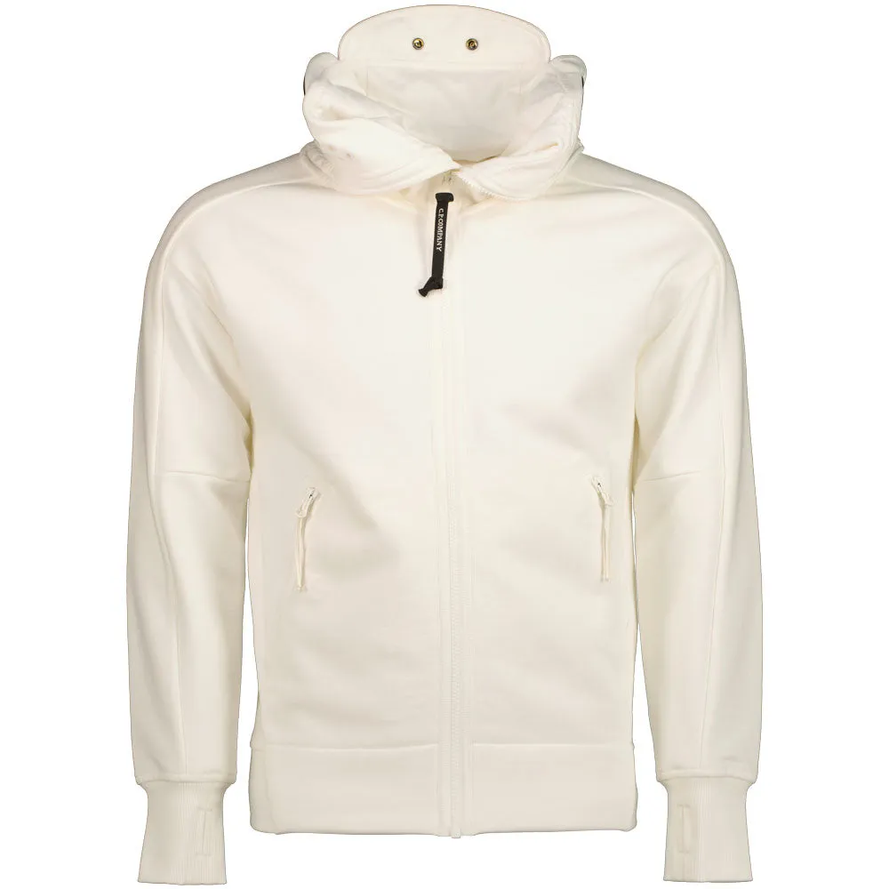 Hooded Explorer Goggle Zip Up Sweatshirt