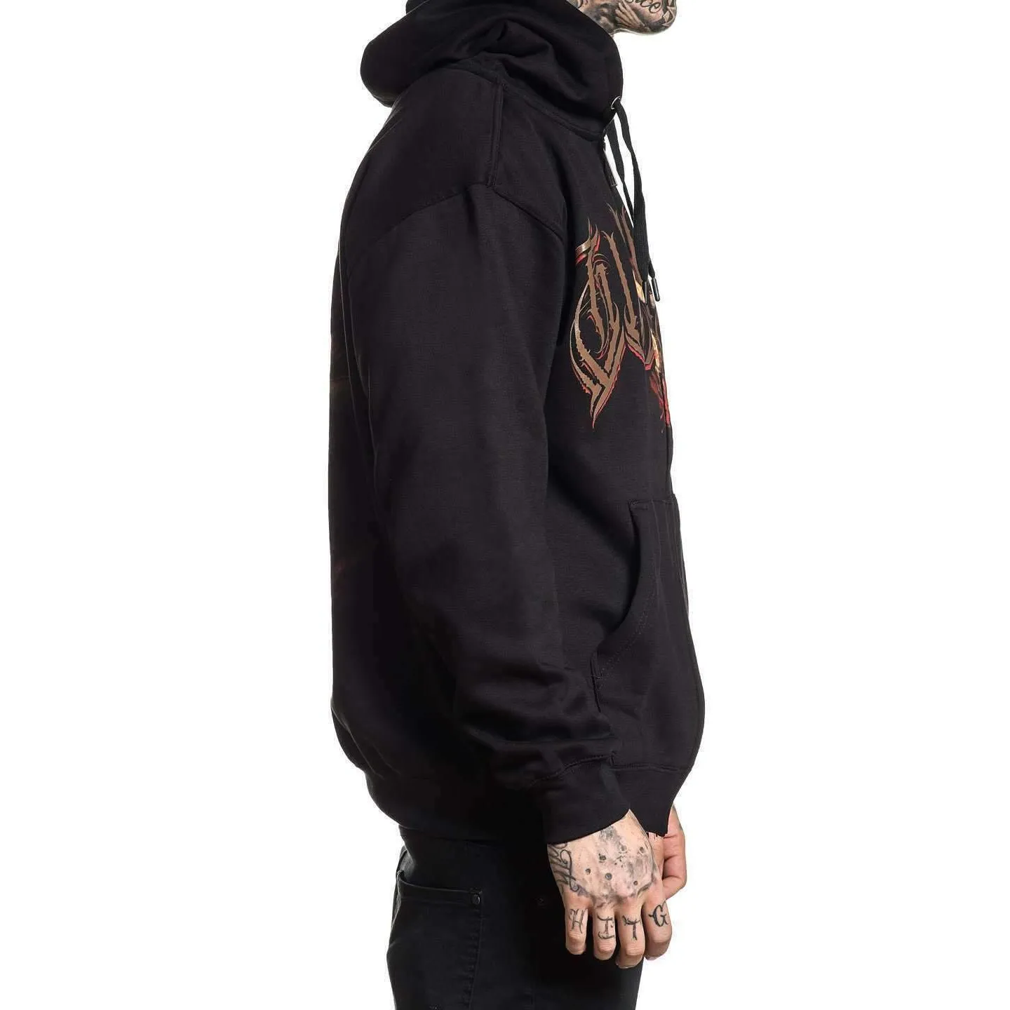 Jorquera Badge Mens Zipped Hoodie