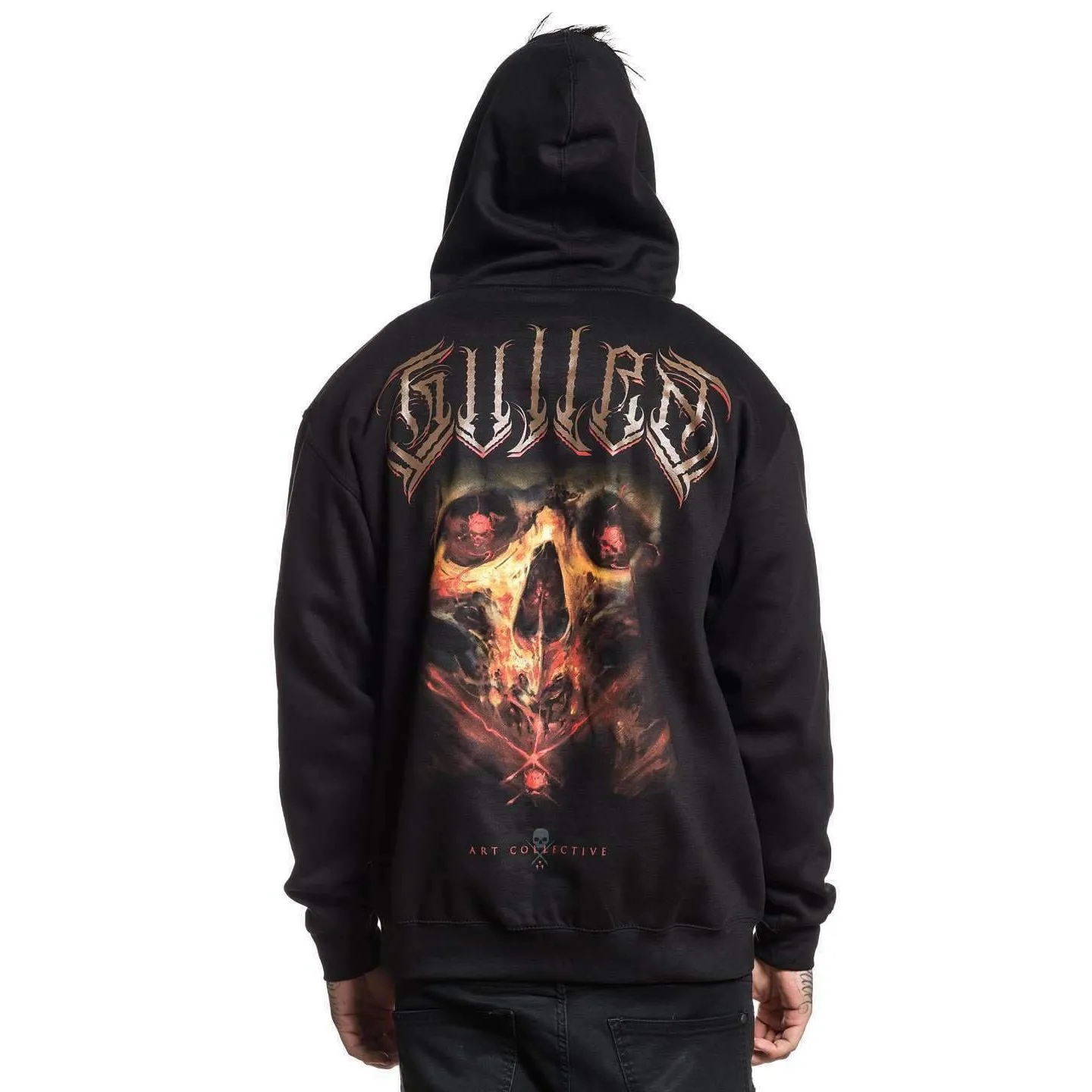 Jorquera Badge Mens Zipped Hoodie