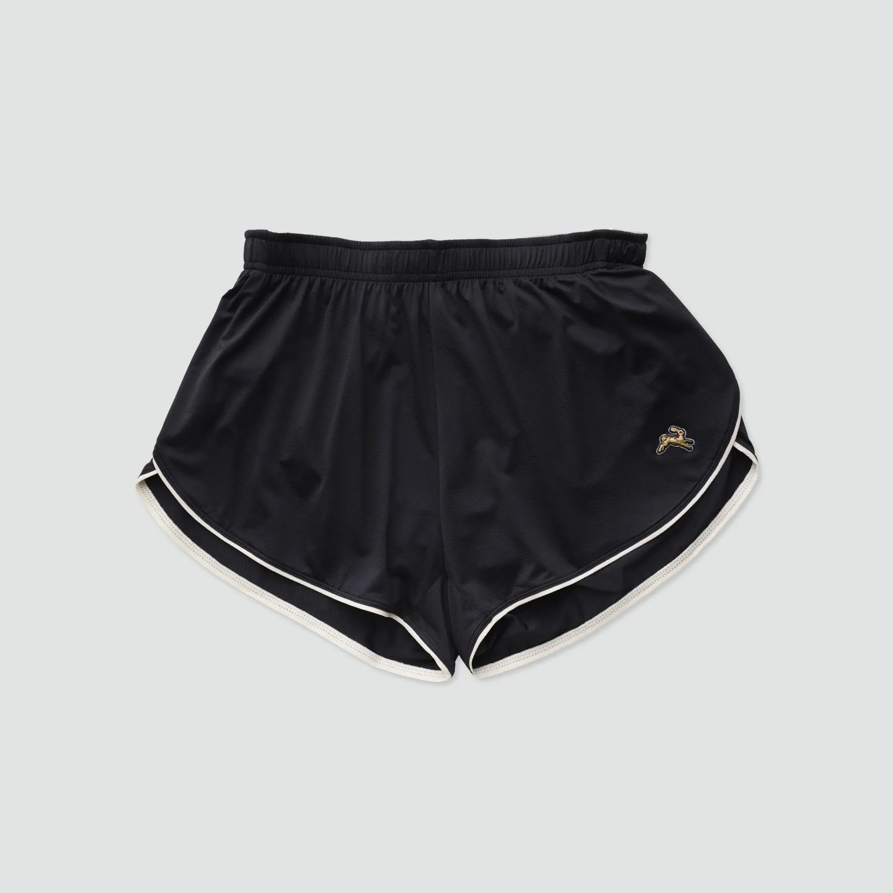 Men's Twilight Split Shorts - Black/Ivory