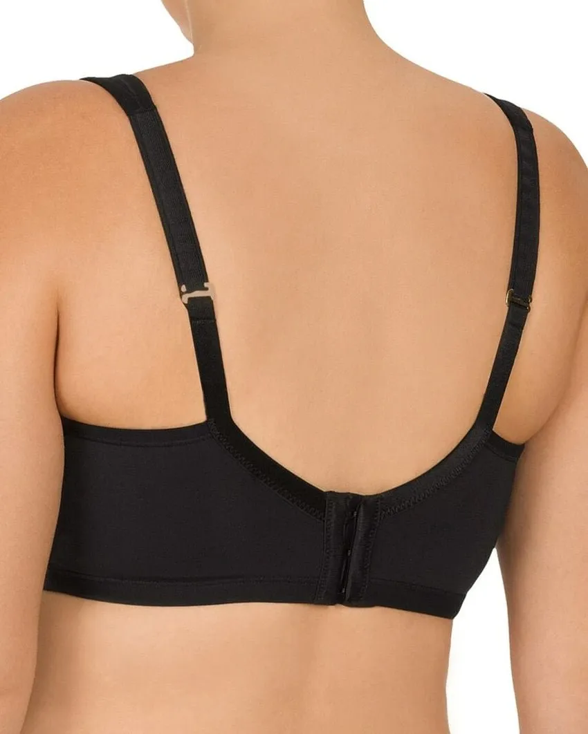 Natori Yogi Contour Covertible Sports Bra - Black