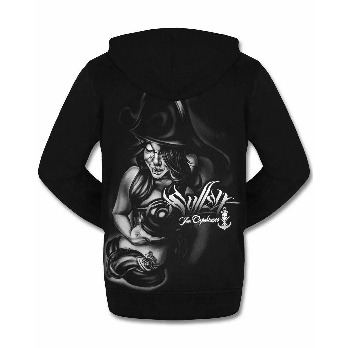 Overboard Mens Zipped Hoodie