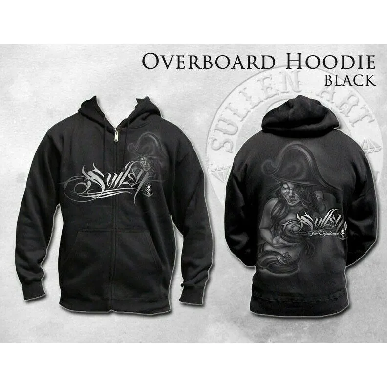 Overboard Mens Zipped Hoodie