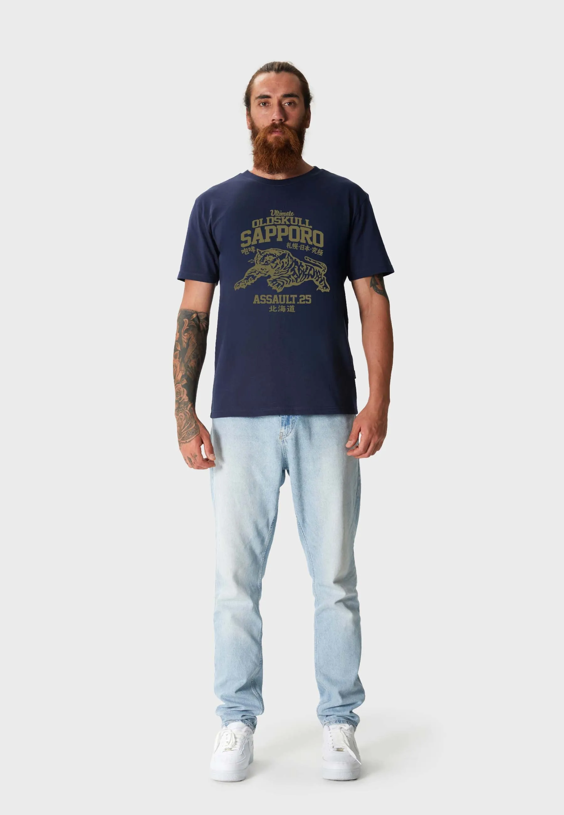 Sapporo Sensation T-Shirt Navy Blue