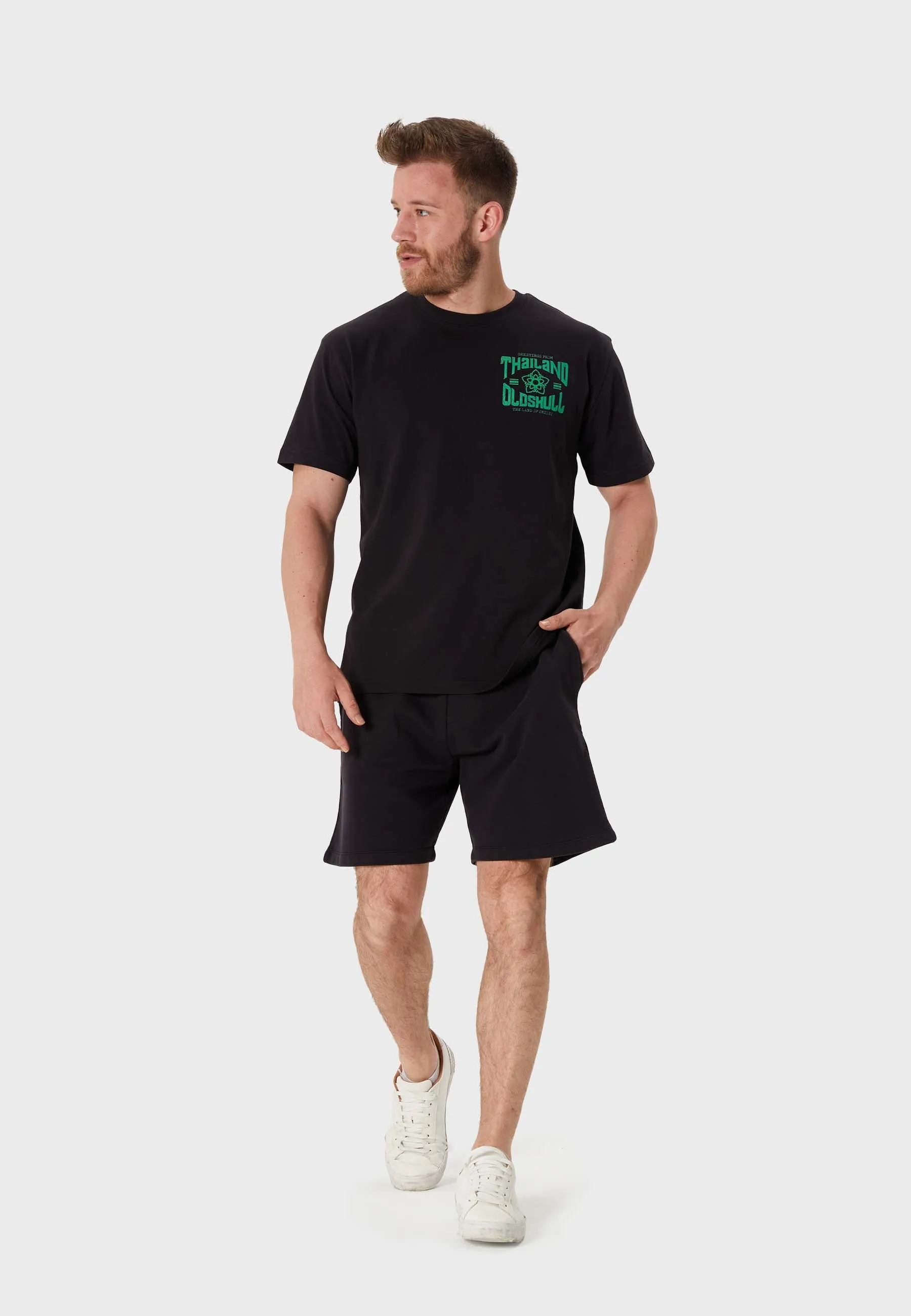 SawadTee Backprint T-Shirt Black