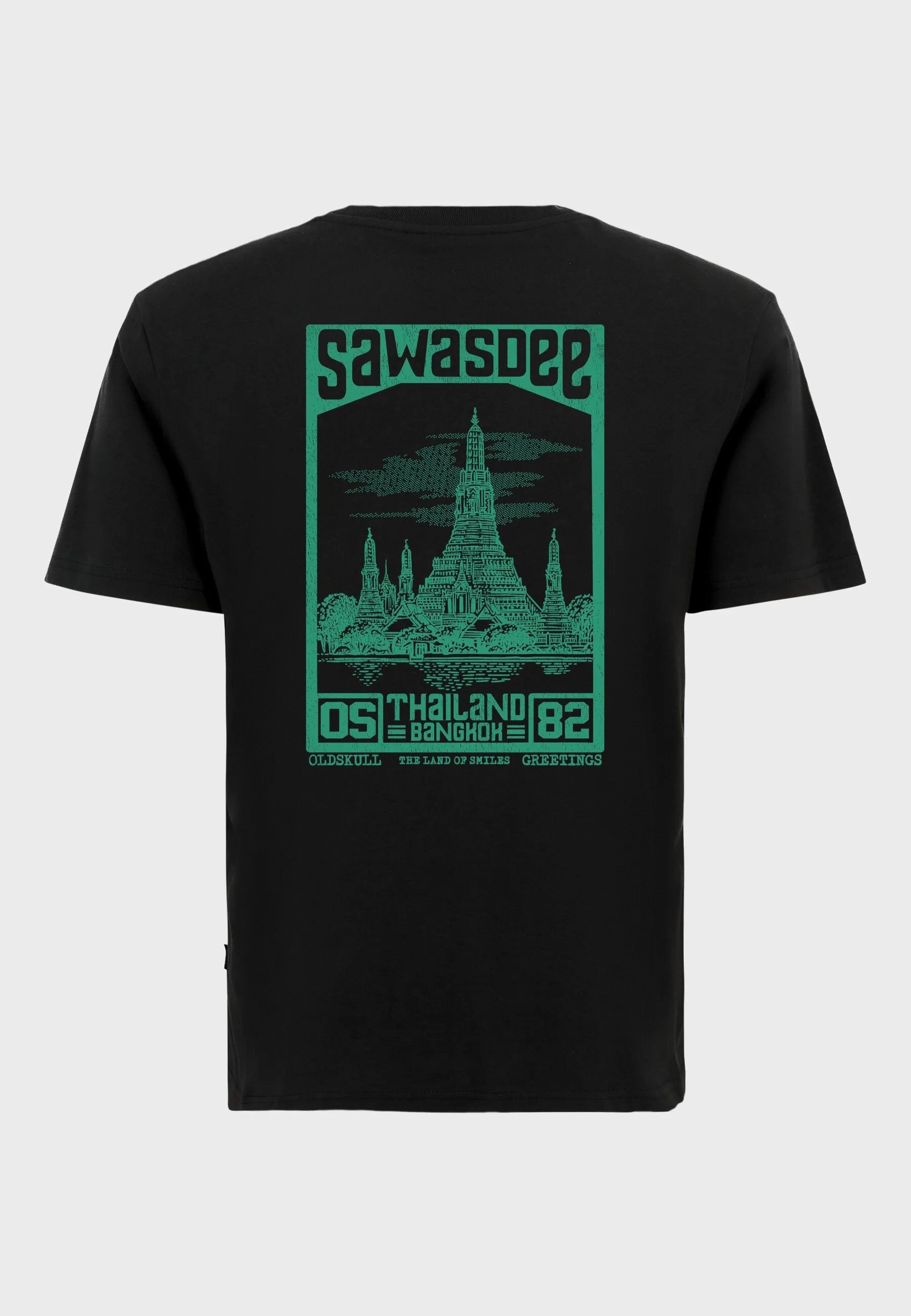 SawadTee Backprint T-Shirt Black