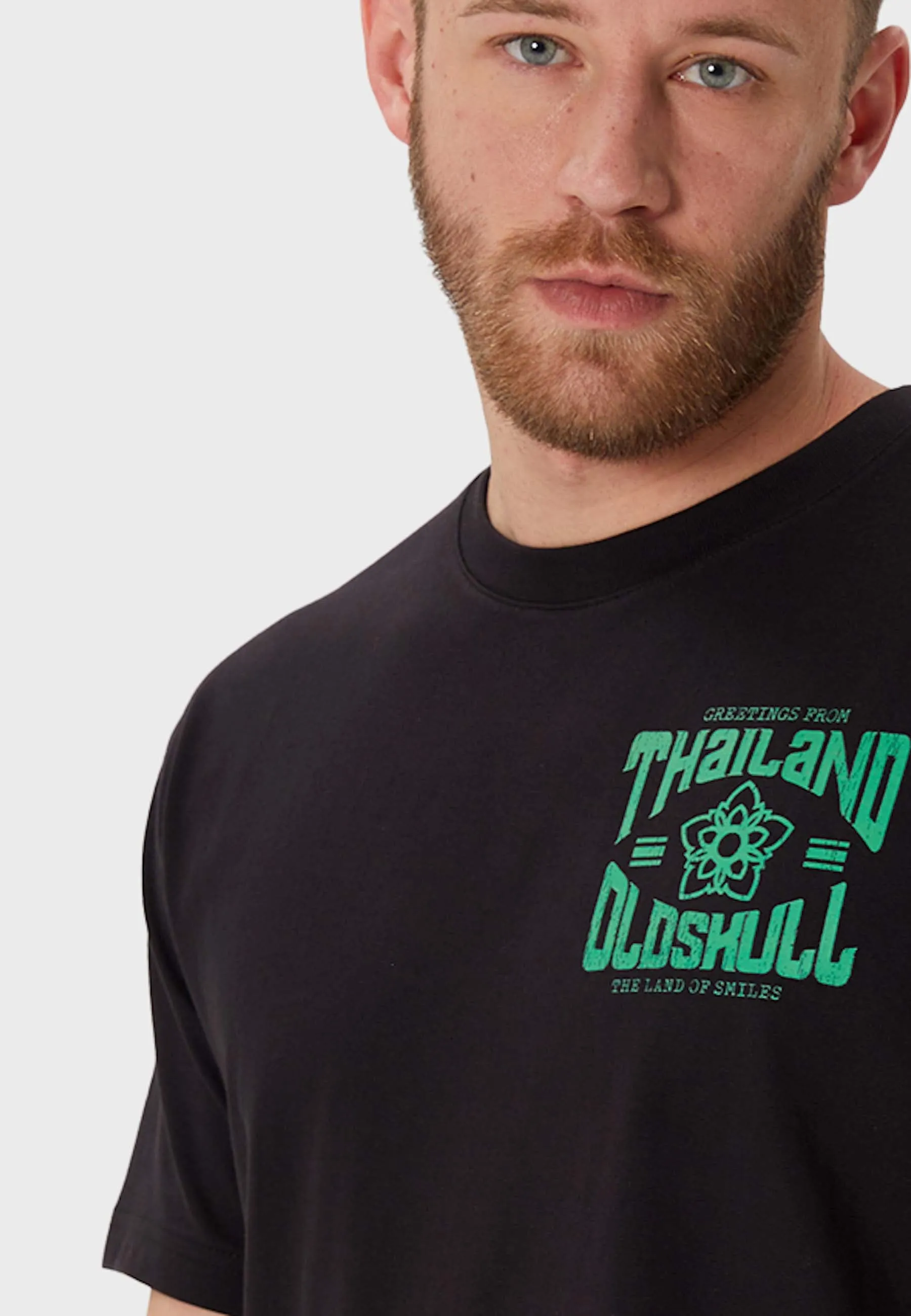 SawadTee Backprint T-Shirt Black