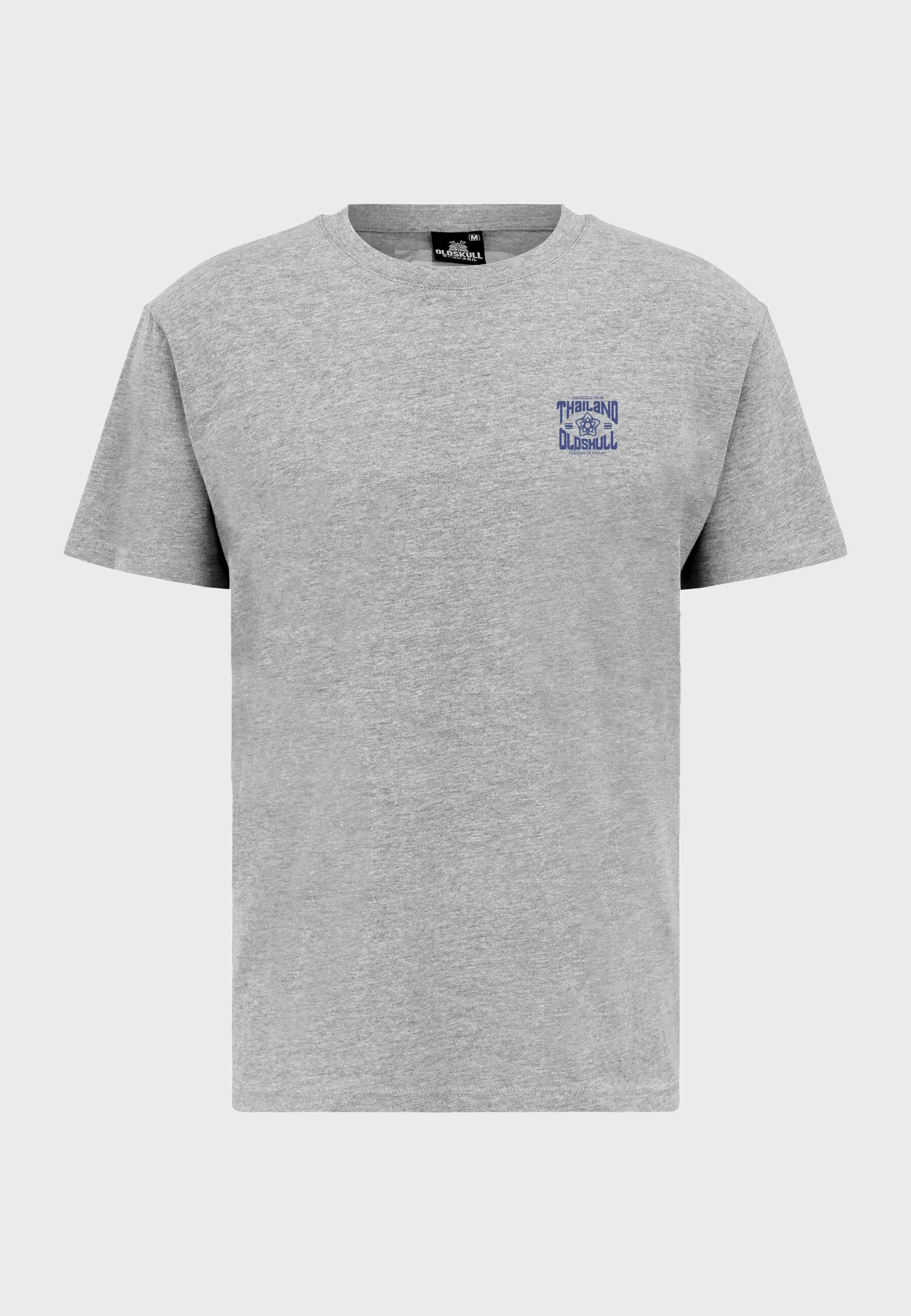 SawadTee Backprint T-Shirt Heather Grey