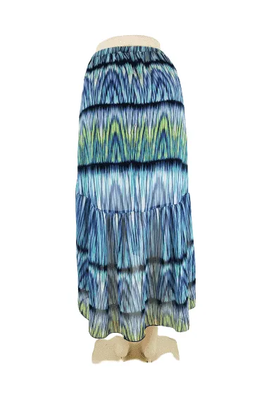 Tracy Evan's women's blue multicolor size S