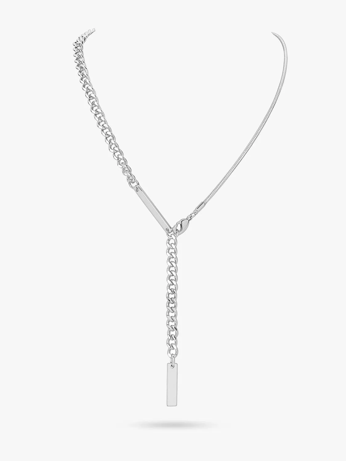 Unisex Snake Pendant Necklace