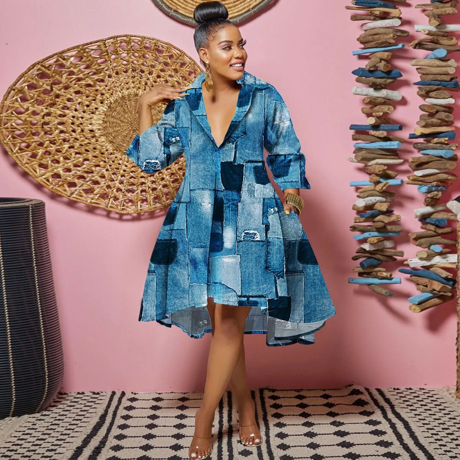 Uptown Girl Summer Dress - Culture Heaven Special