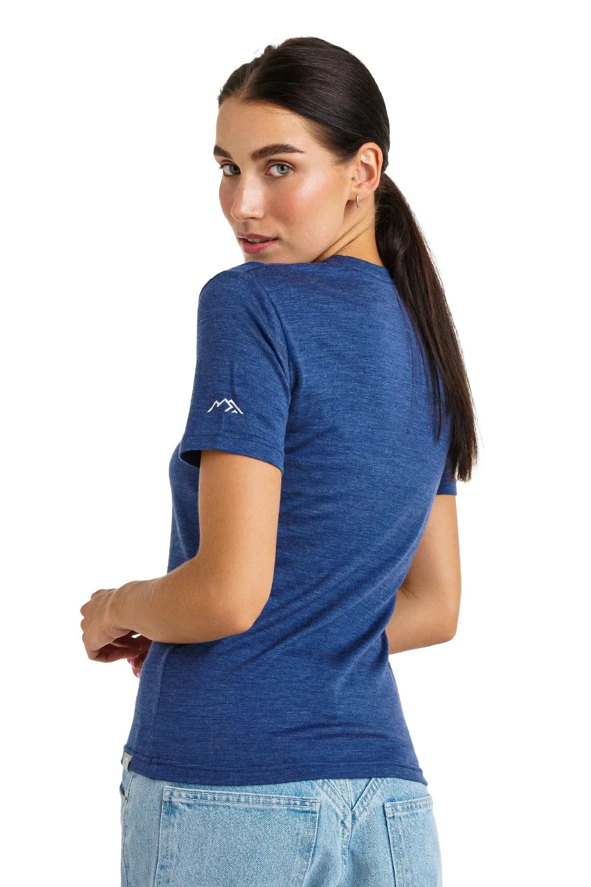 Women's Merino T-shirt 165 Chicago Blues | Crewneck